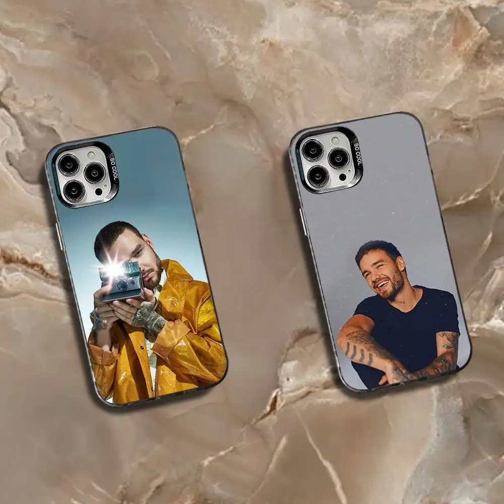 

Singer Liam P-Paynes-es Phone Case For iPhone 16,15,14,13,12,11,Mini,Pro,SE,MAX White Matte Shockproof Cover