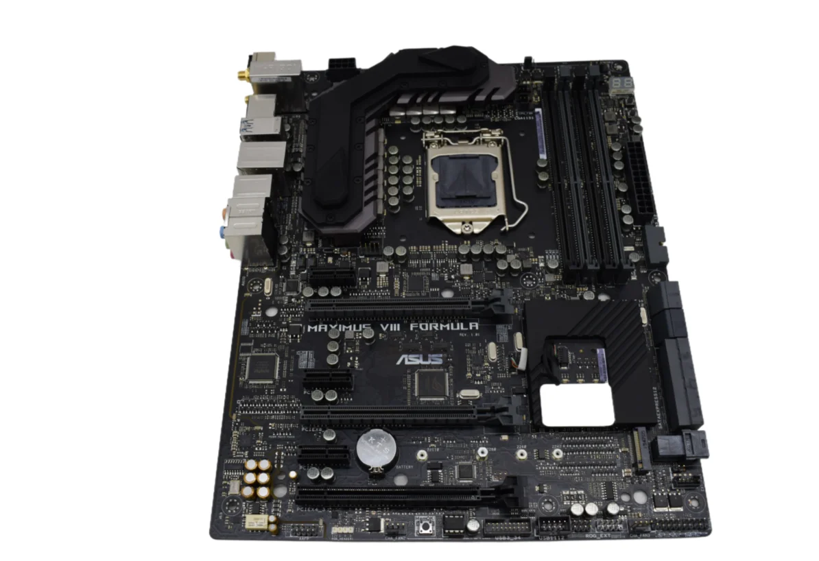 اللوحة الأم ASUS ROG MAXIMUS VIII FORMULA تدعم i7 6700K 7700K 7700 i5 6500 7600 i3 6300 6100 CPU 4 × DDR4 M.2 Z170 اللوحة الرئيسية