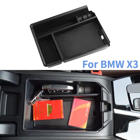 BMW X3 G01 X4 G02 2019 2020 2021 2022 2023 2024 자동차 중앙 팔걸이 보관함 보조 보관 센터 콘솔 주최자