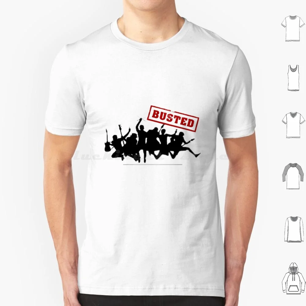 Busted Band T Shirt Big Size 100% Cotton Busted Band Busted Tour Busted Tour 2023 Night Driver Busted A For Everyone Busted