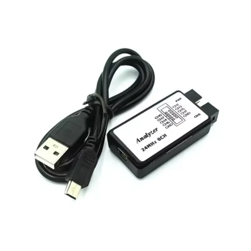 وحدة تحكم دقيقة لمحلل منطق USB لعينات ARM FPGA Debugger 24M و8 قنوات