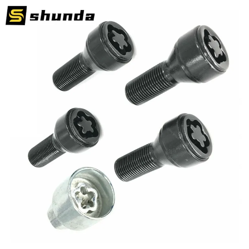 36136792851 High Quality M14x1.25 Tire Screw Bolts Wheel Bolt Lock Key For BMW X3 X5 X6 5 7 Series F20 F30 F10 G30 2010-2018