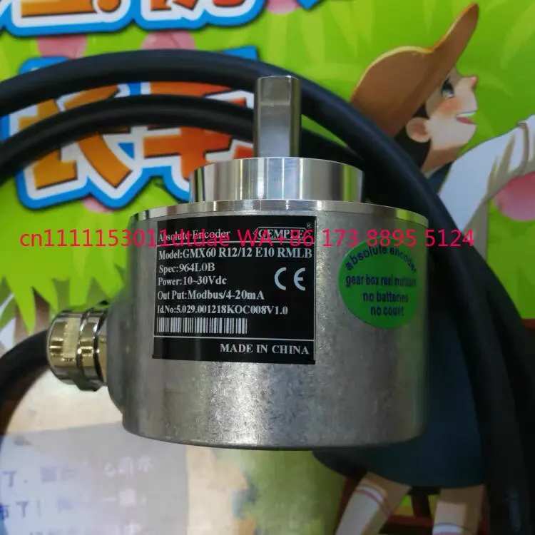 

Absolute Multi-turn ModbusRTU Analog 4-20mA Encoder GMX60R12/12E10RMLB