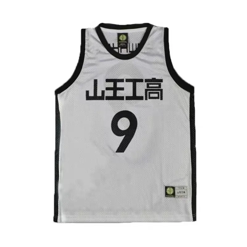 Akita SANNOH Shohoku equipo de baloncesto escolar Jersey Anime Cosplay disfraz Eiji Sawakita Jersey ropa deportiva uniforme