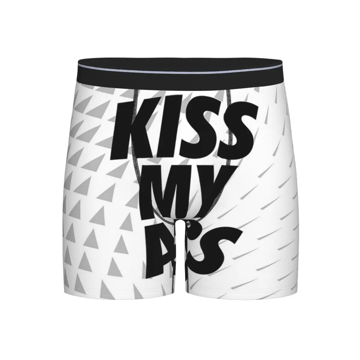 

Long Boxer Underpants Shorts Kiss My Airs Sneaker Head Hype White Panties Men Ventilate Underwear for Homme Man Boyfriend Gifts