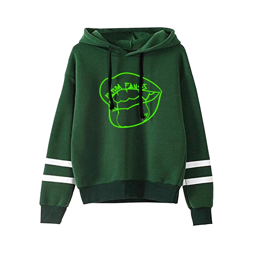 Bella Thorne Filthy Fangs Hoodie Pocketless Parallel Bars Sleeve Streetwear Men Women Hooded Sweatshirt 2023 Fashion Clothes