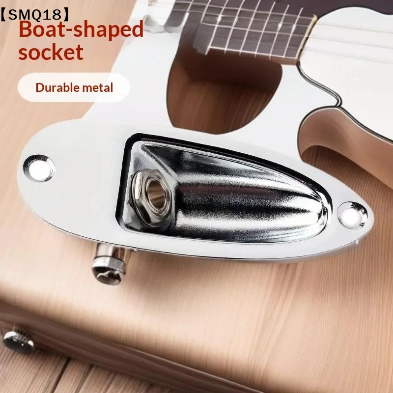 Replacement For Electric Guitar Jack Plate 6.35mm 1/4