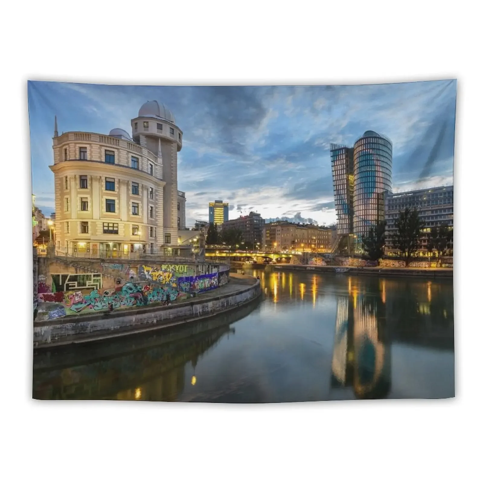 

Vienna Downtown Tapestry Decor For Room Aesthetic Decoration Nordic Home Decor For Bedroom Tapestry