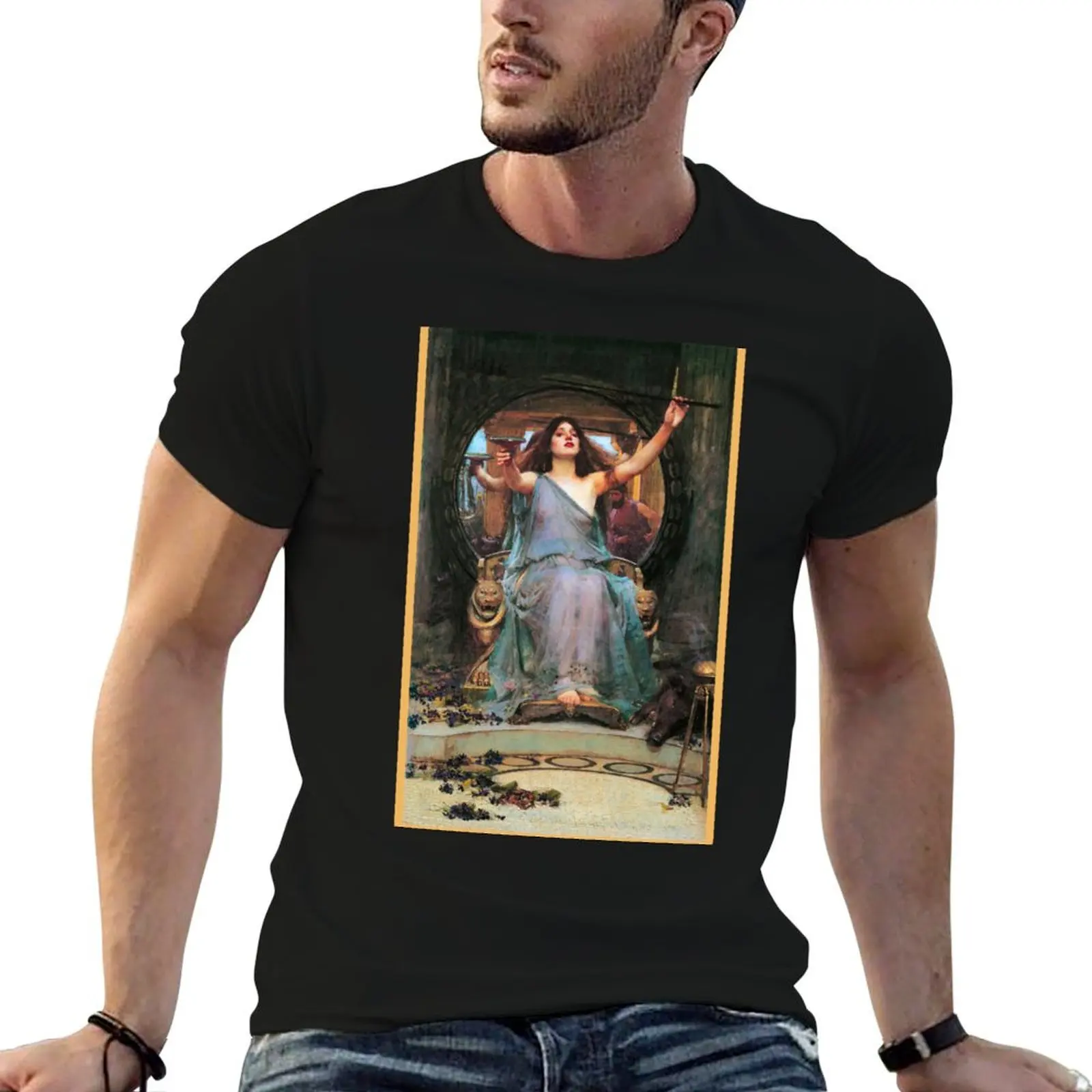 

Circe Offering the Cup to Ulysses T-Shirt man t shirts for men casual funny t shirts man T-Shirt