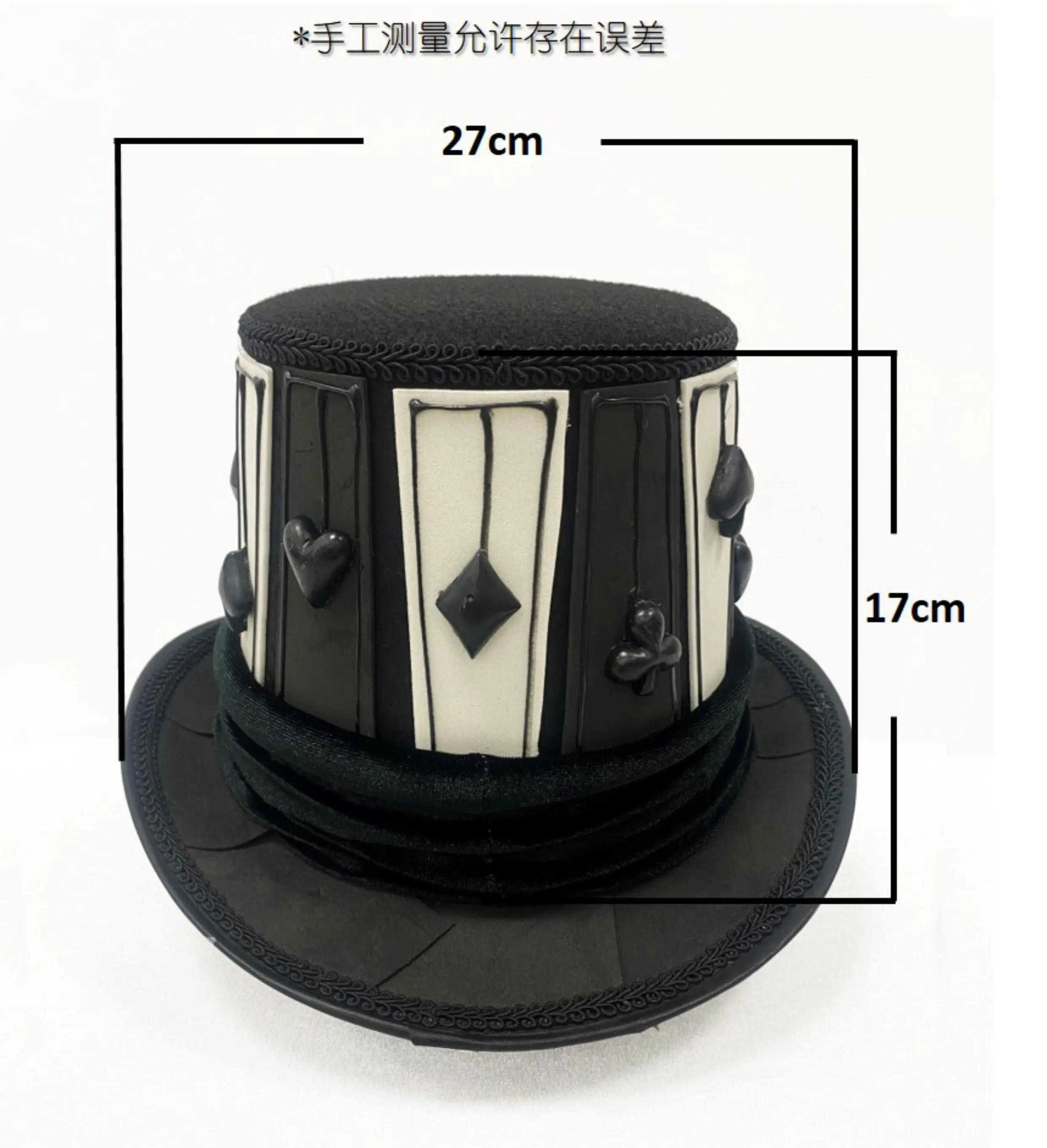 For Circus stage performance photography classical sculpture men's and women's top hats