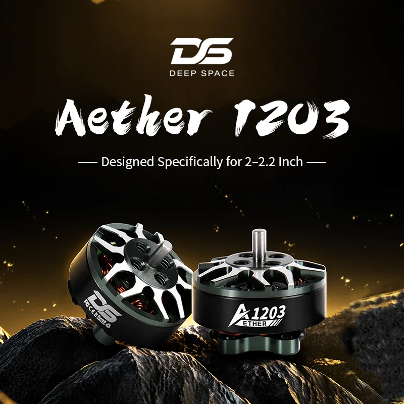 Micro Fpv Quad - DEEP SPACE Aether 1203 8000KV Motor