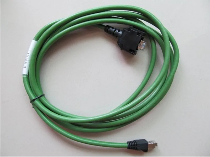 Green Network Cables for MB Star C4 C5 OBD2 Diagnostic Tools Net Part Lan Cable