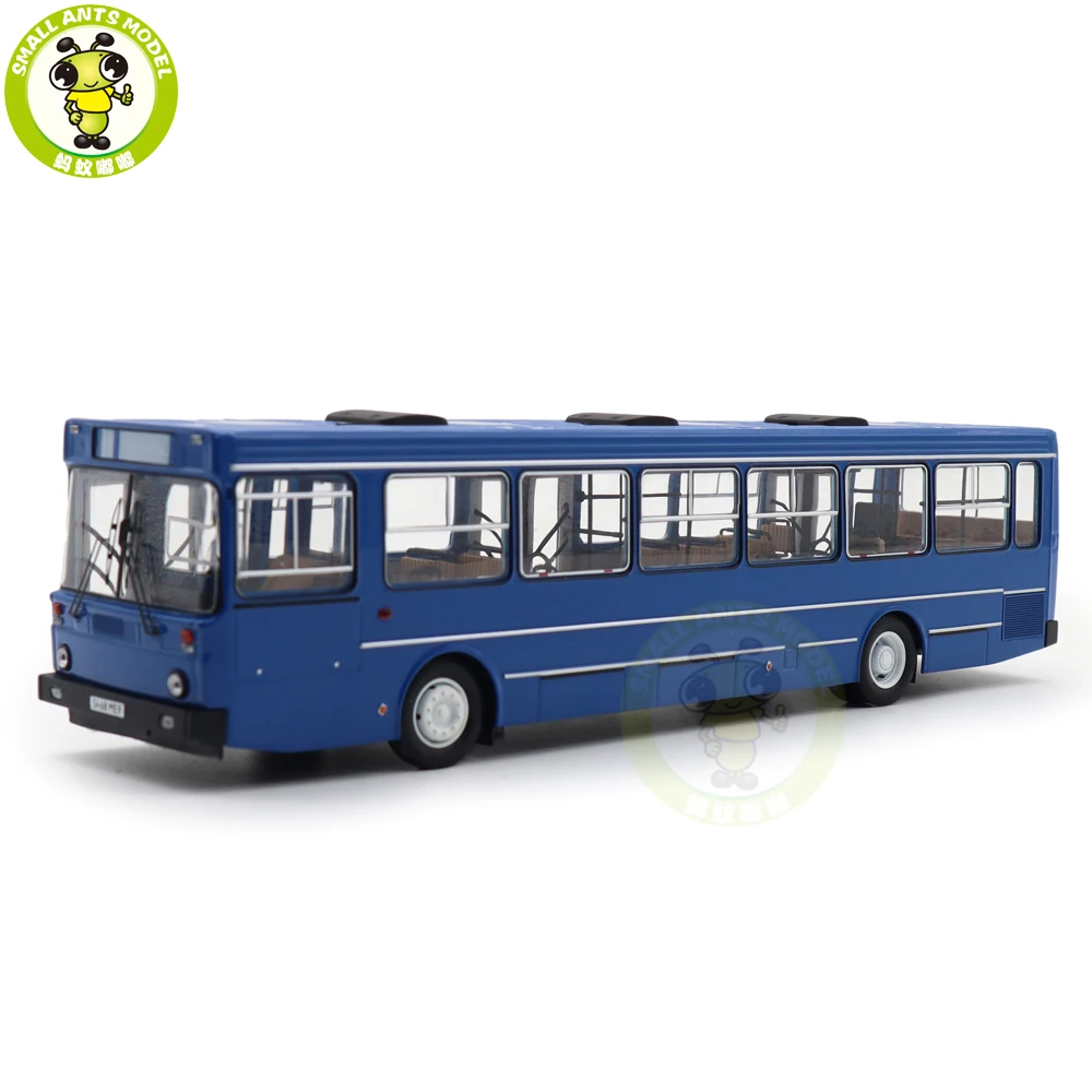 1/43 Russian City Bus Models LIAZ 5256 Diecast Mode Toy Car Bus Gifts For Father Friends