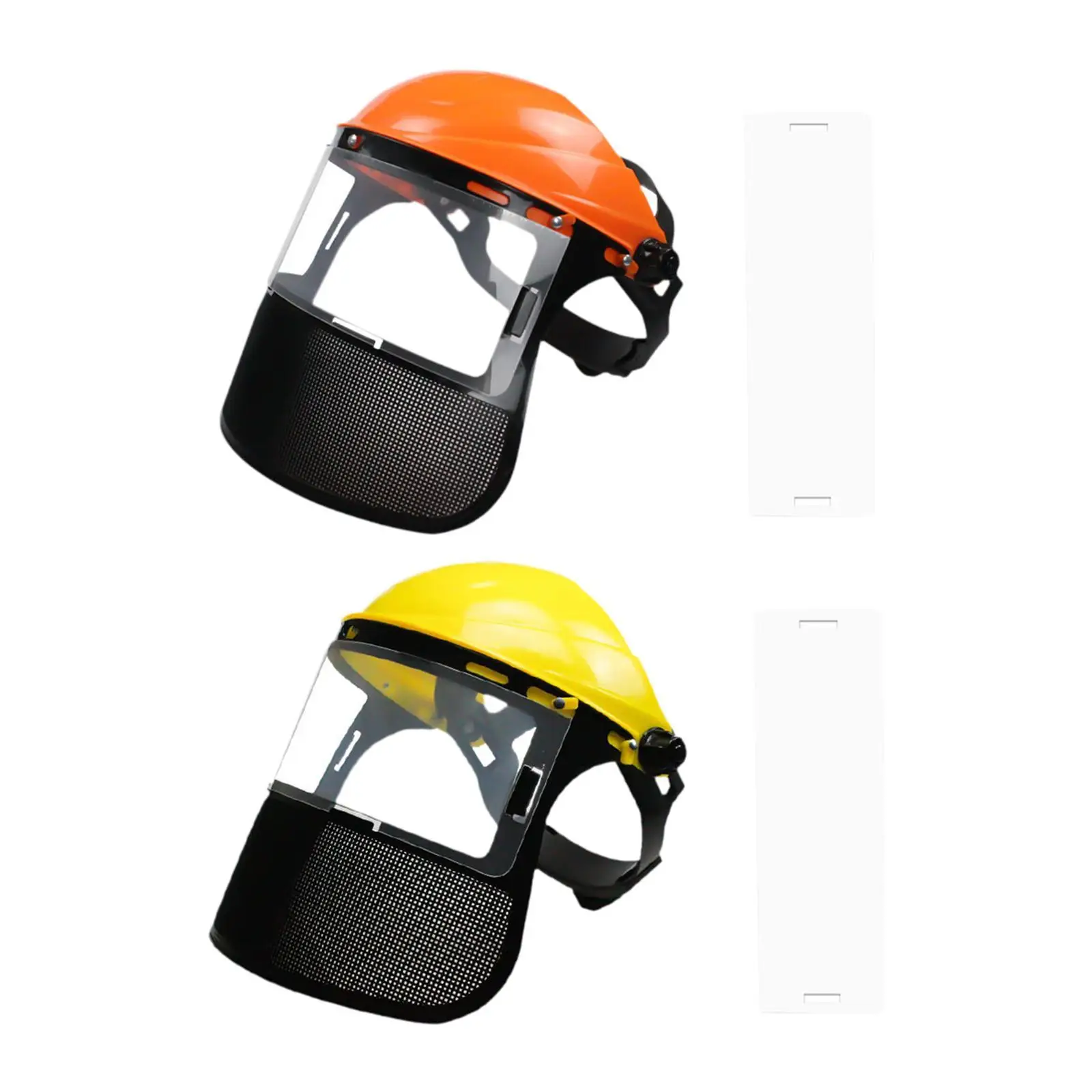 Full Face Protector Mask Face Protection Adjustable Clear Anti Splash Mask for Outdoor Gardening Trimming