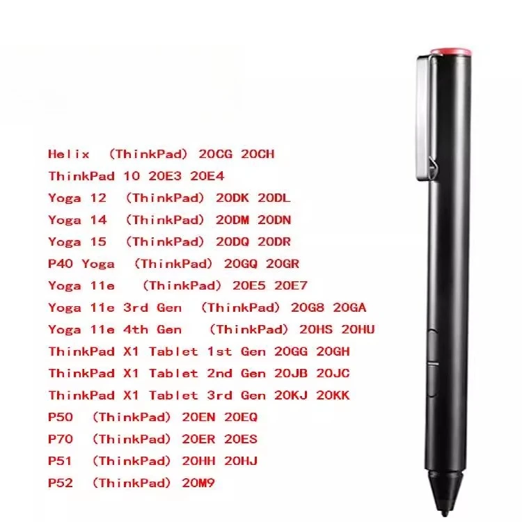 Wacom ActPen Stylus Pen for Lenovo Thinkpad 10 P50 P51 P52 P70 Helix Yoga 11e 12 14 15 X1 Tablet 1st 2nd 3rd Gen Laptop 00HN890