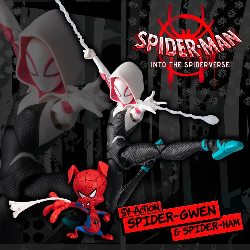 

В наличии sentinel SV-экшн-Человек-паук в виде паука-клетка Gwen Stacy & Spider-Ham двойная экшн-фигурка