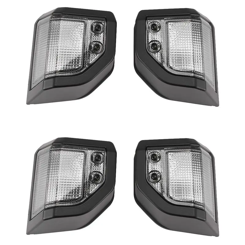 

2 Pair Car Corner Lights Lamp For Toyota Land Cruiser LC70 LC76 LC78 LC79 2024+ Auto Accessories(Without Bulb)-N29R