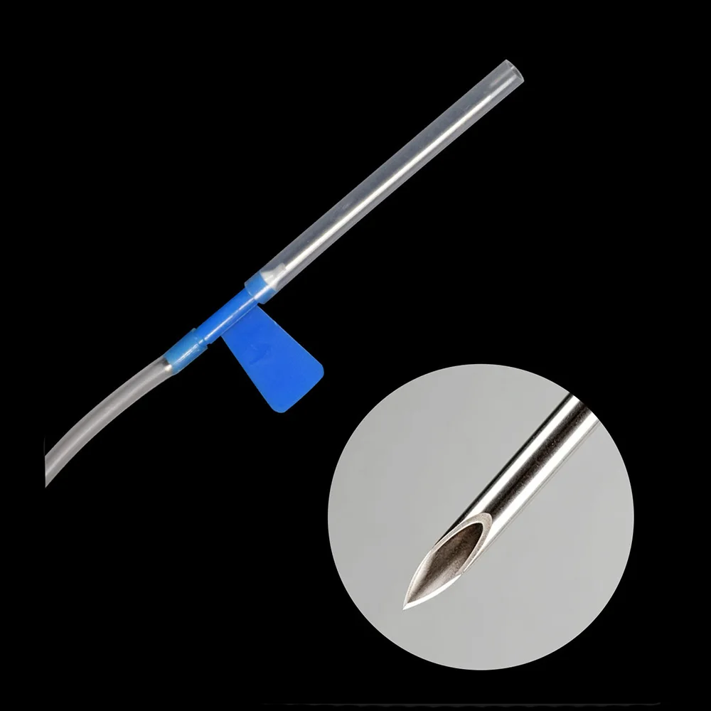 Veterinärmedizinisches Einweg-Infusionsset, Intravenöse Infusionsnadel für Schweine, Rinder und Schafe, Tierische Tropfinjektions-Verlängerungsinfusionsnadel, Länge 181 cm – Detail 5
