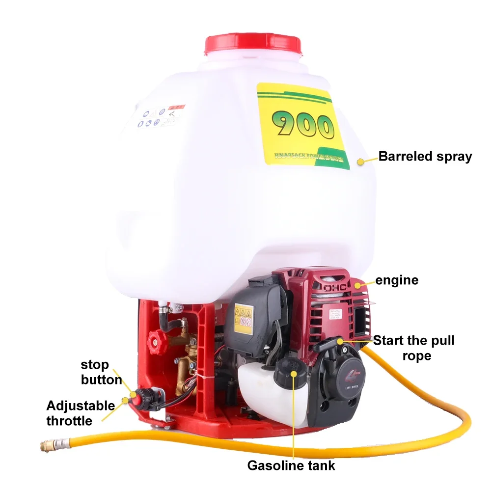 Landschaftslandwirtschaft 140F Rucksacksprühgerät Landwirtschaftliches 4-Takt-Rucksacksprühgerät