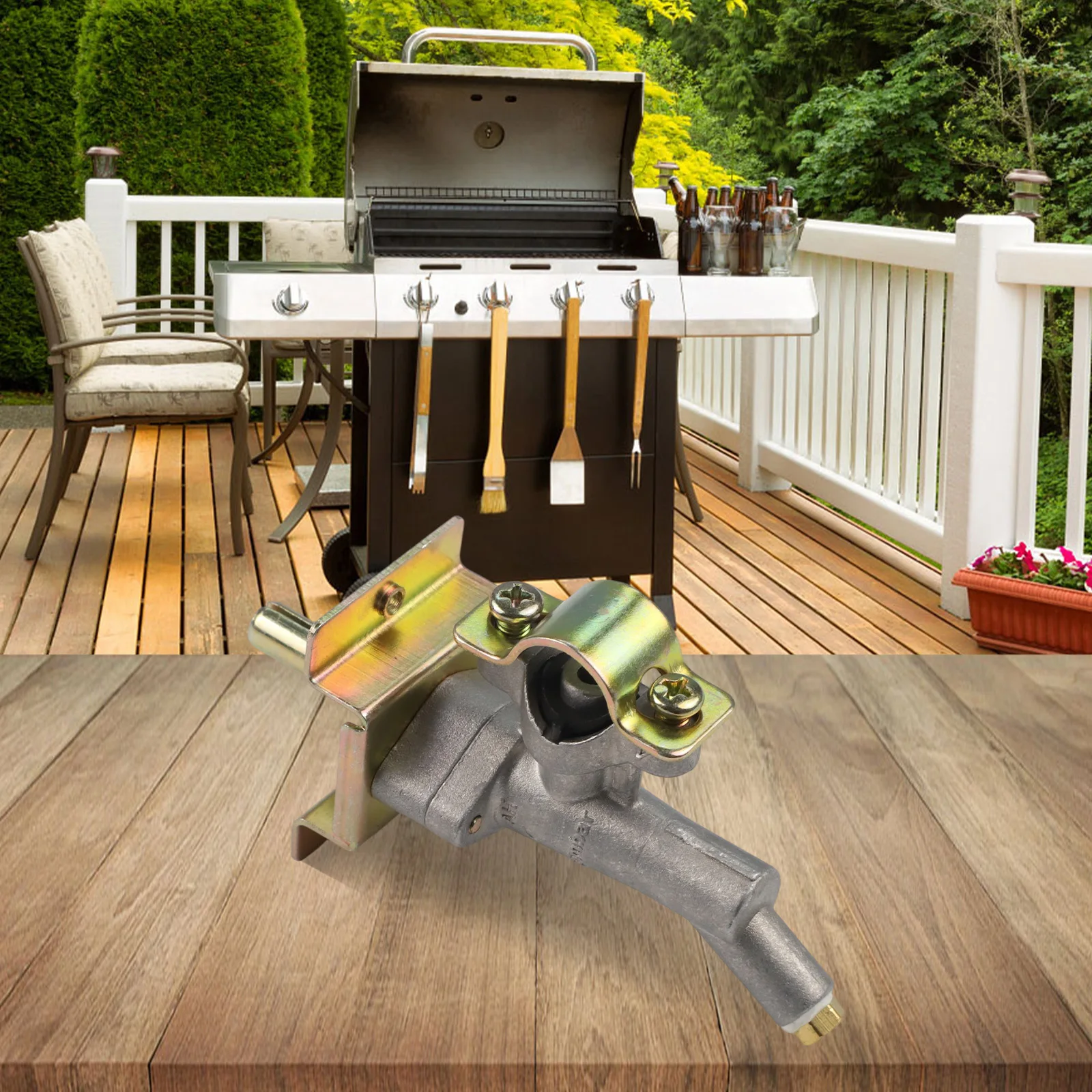 Grilling Accessories Replacement Burner Valve Grilling Accessories For Weber Control Valve Manifold Easy Installation