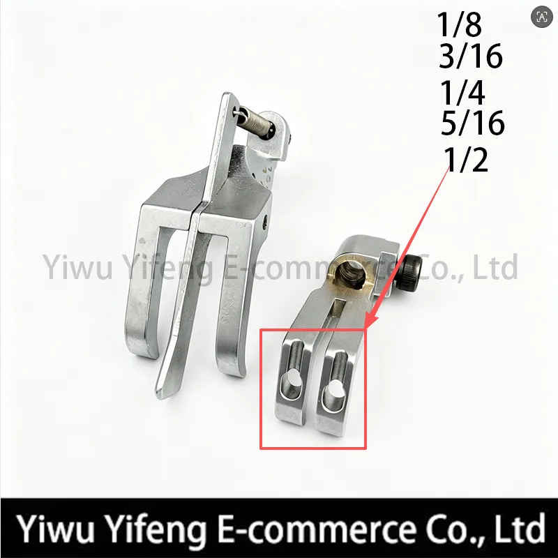 Industrial Sewing Machine Accessories Presser Foot Set DURKOPP 1560 Split Compensating Foot Size Leather Bag Sofa Thick