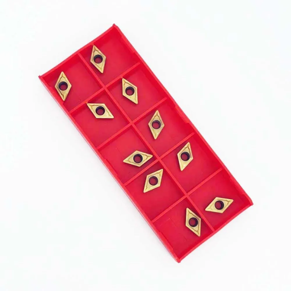 DCMT070204 Carbide Inserts CNC Turning Tools VP15TF US735 UE6020 Lathe Cutters For Metal Machining Finishing Blade Bits