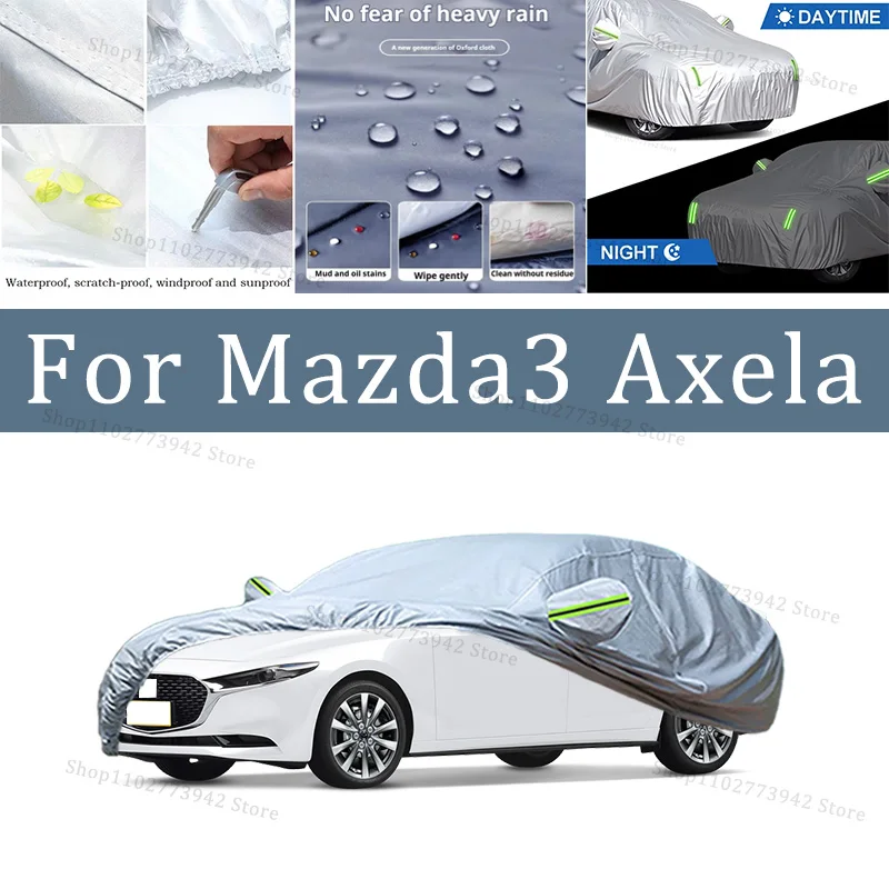 

For Mazda3 Axela Outdoor Protection Full Car Covers Sunshade Waterproof Dustproof Exterior Car cover protection cars accessories