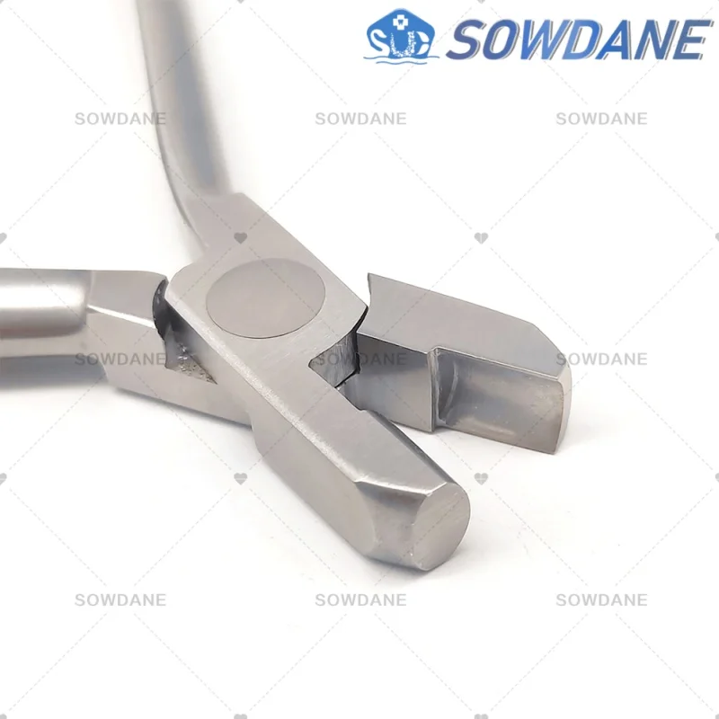 

Dental Orthodontic Heavy Hollow Chop Contouring Arch Forming Plier Stainless Steel Wire Bending Forming for Maximum 0.9mm Wire