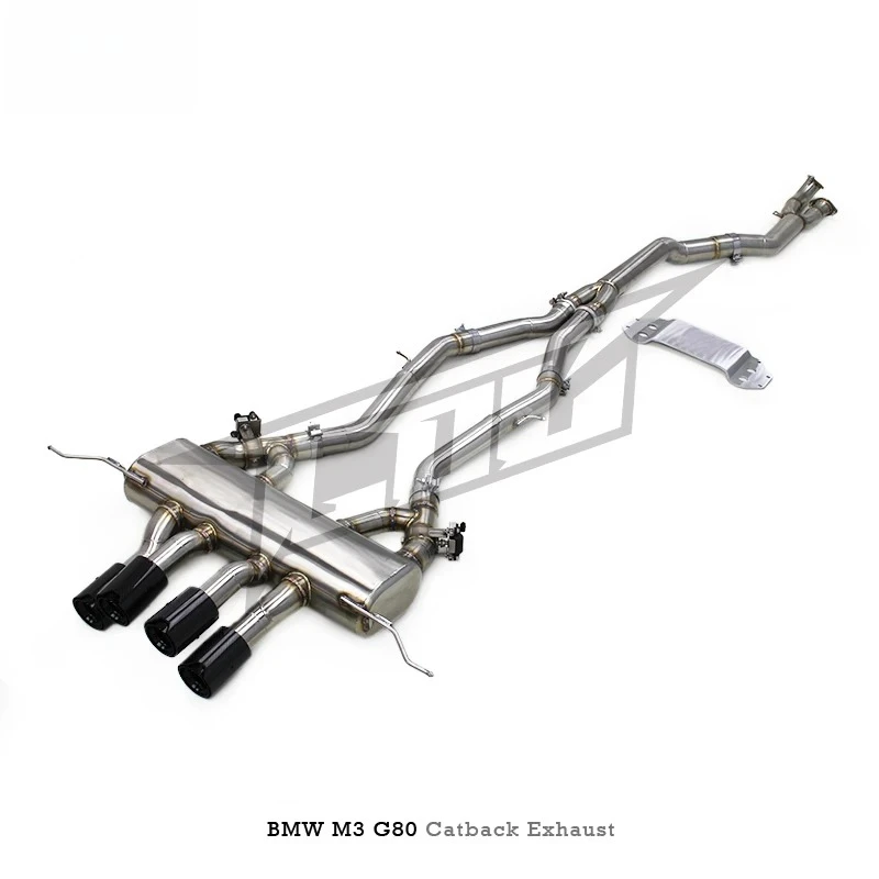 OEM M Performance Exhaust Catback System for G80 M3 M4 G82 G83 S58 Engine 3.0T 2019-2023 Exhaust Pipe Muffler With MP Tip
