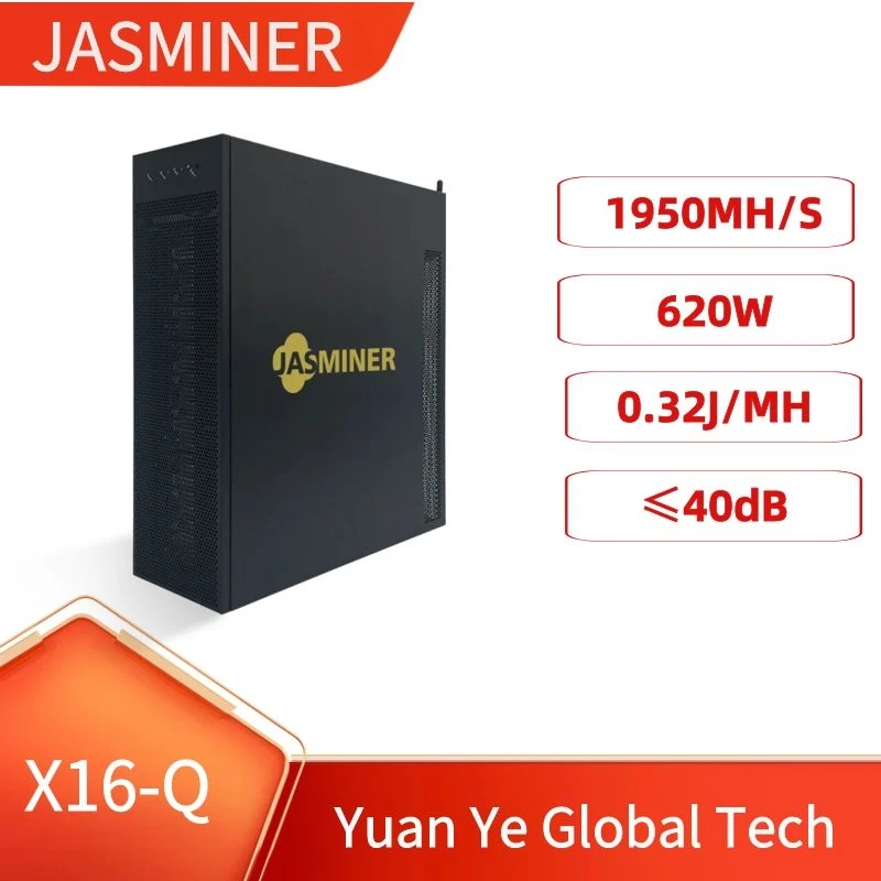 New JASMINER X16-Q 1950M 3U quiet server WiFi 1950MH/S  620W With 8G Memory jasminer x16 Q ETC ZIL ETHW miner