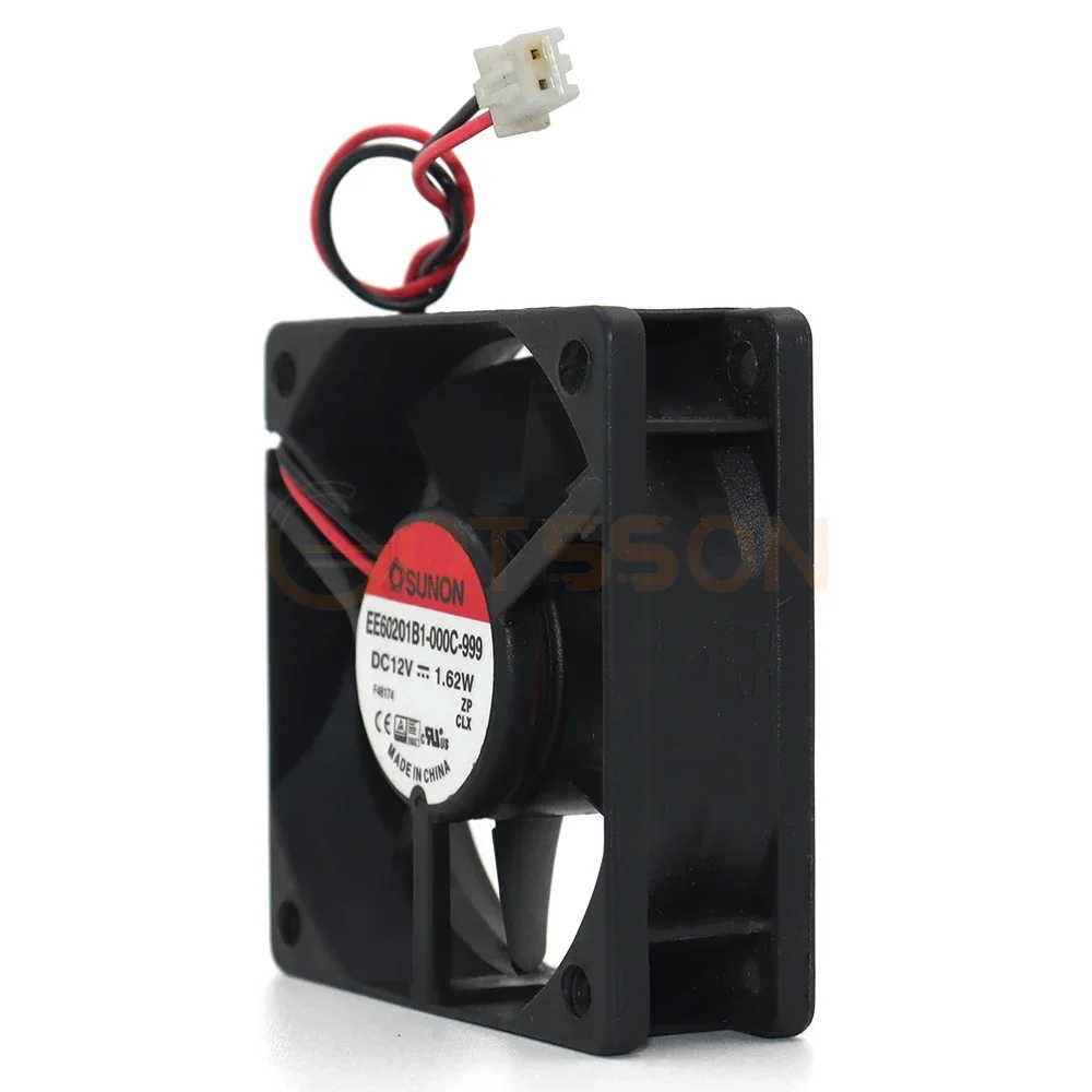 Nuevo refrigerador SUNON EE60201B1-000C-999 6020 60*60*20MM 60MM 6CM refrigeración DC 12V 1,62 W