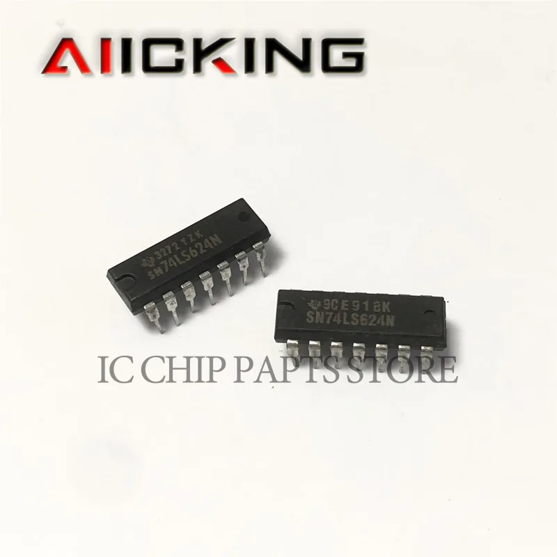 SN74LS624N SN74LS624 10pcs/lots, PDIP-14 VOLTAGE-CONTROLLED OSCILLATORS, 100% Original IC Chip , In Stock