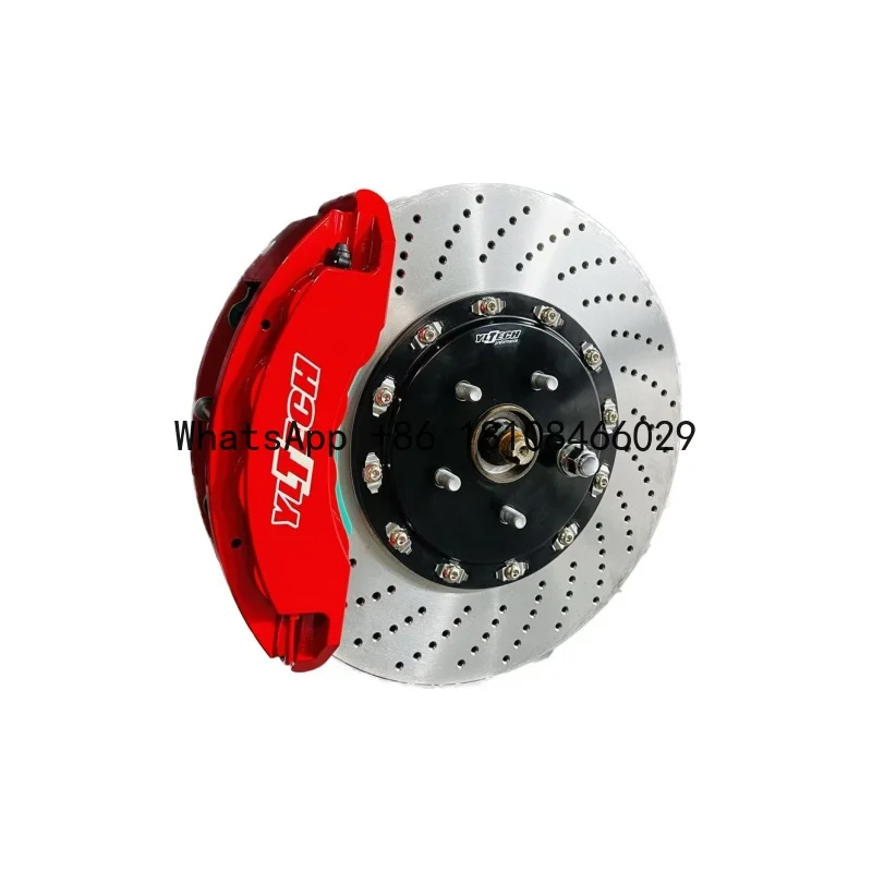 Yltech High Performance Forged Large 8 Piston Calipers Two-Piece Disc Big Brake Kit For Sale