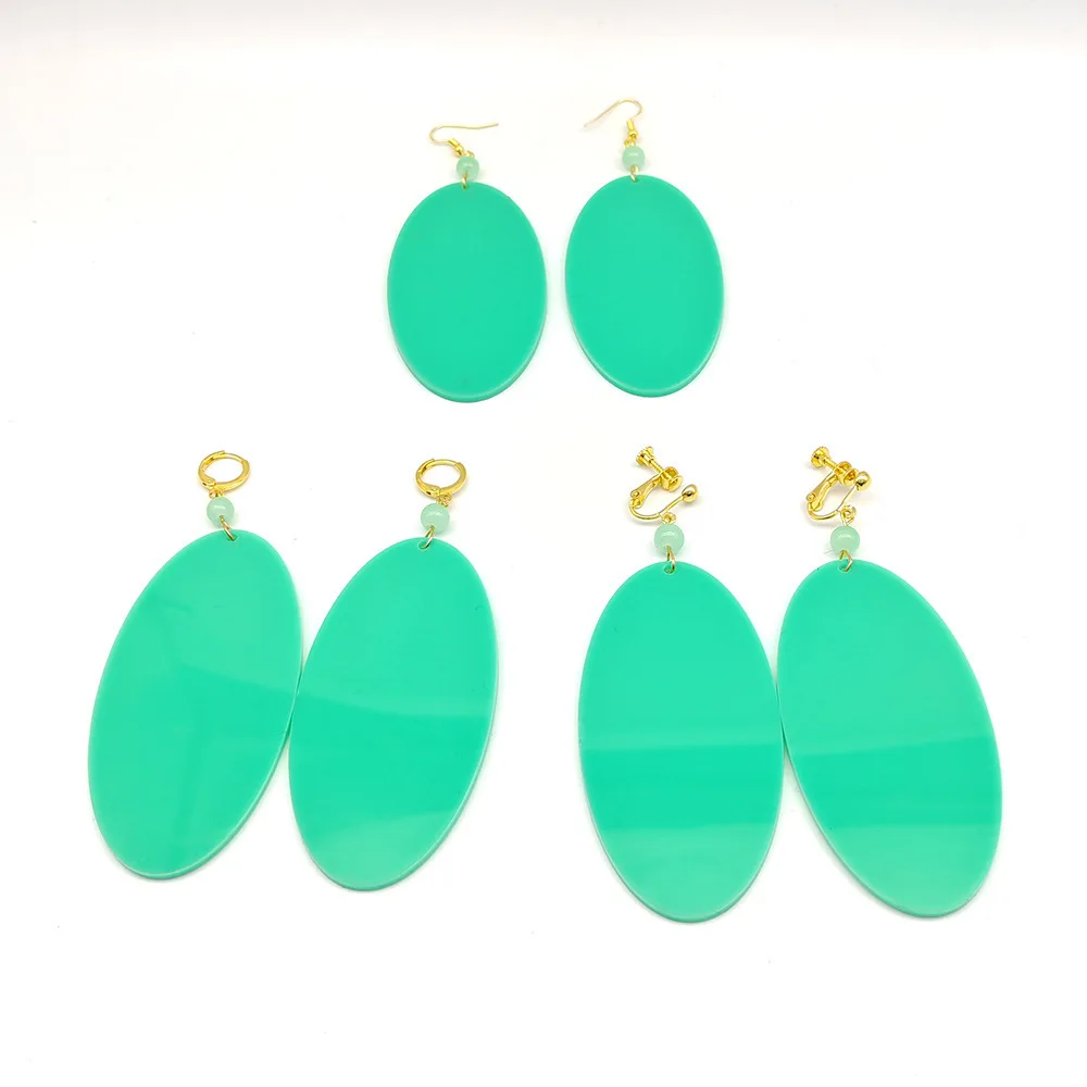 Fantasy Alien Shape Metal Dangle Earrings Irregular Cosplay Jewelry Japanese Anime Fashion Alloy Daily Wear Accessory