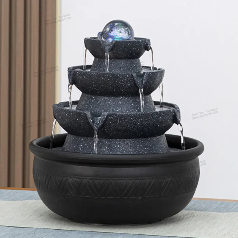 

Vestibule Indoor Fountain Fountain Rockery Home Decor Rich Meaning Of Home Decoration Indoor Fountain Office Fuente Interior