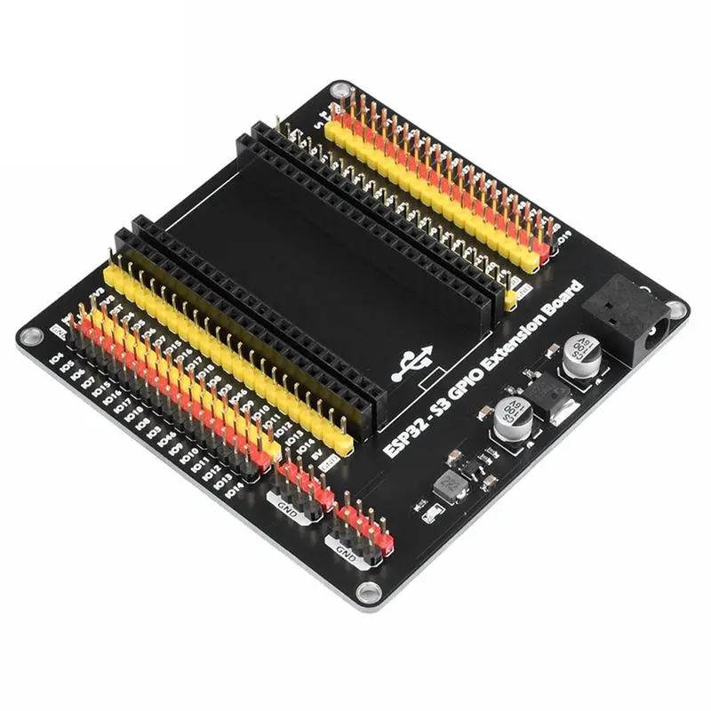 FEDI-Versatile Iot Expansion Board For Esp32-S3 Development, Dc5x2.1 Interface Board Compatible