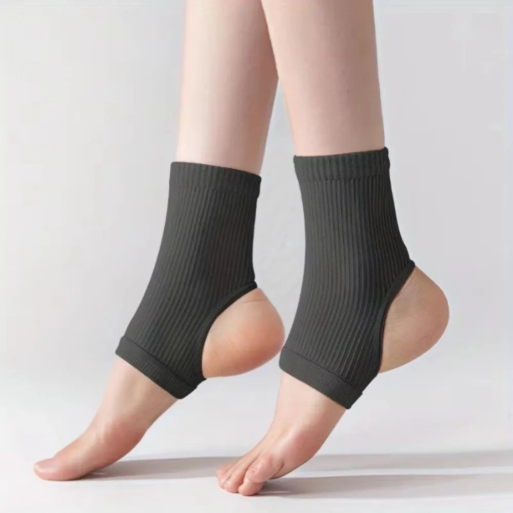 Open-Toe Cotton Ankle Sleeve for Sports