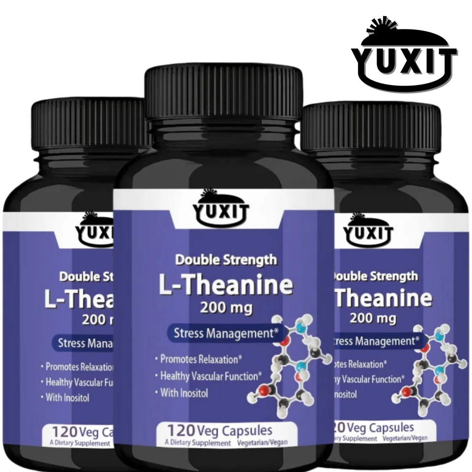 

YUXIT L-theanine Supplement 200mg, 120 Capsules (soy Free, Gluten Free, Non Gmo)