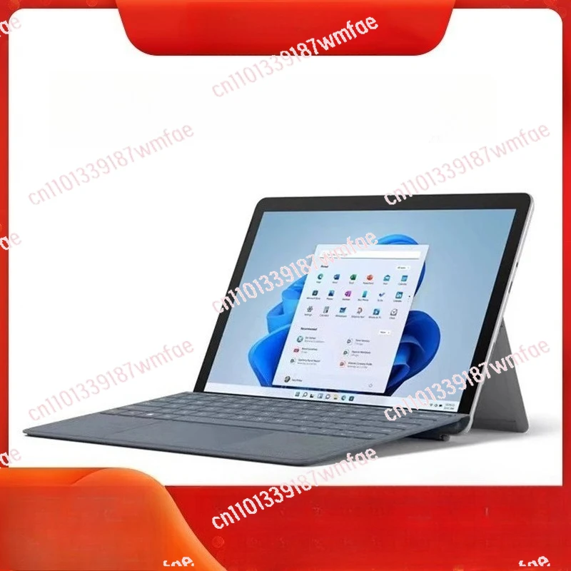 Used ,2 In 1 Tablet Pc 10 Inch Ultra Thin Touch Hand‑Writing Screen With Keyboard For Home Study Office Daily Working
