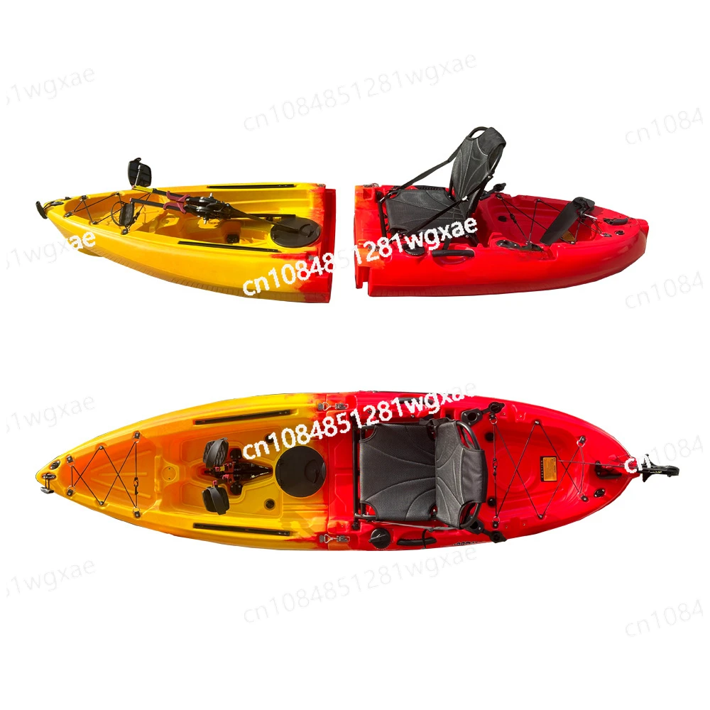 Single Person Kayak, Double Person Penguin Footboard, Detachable and Portable