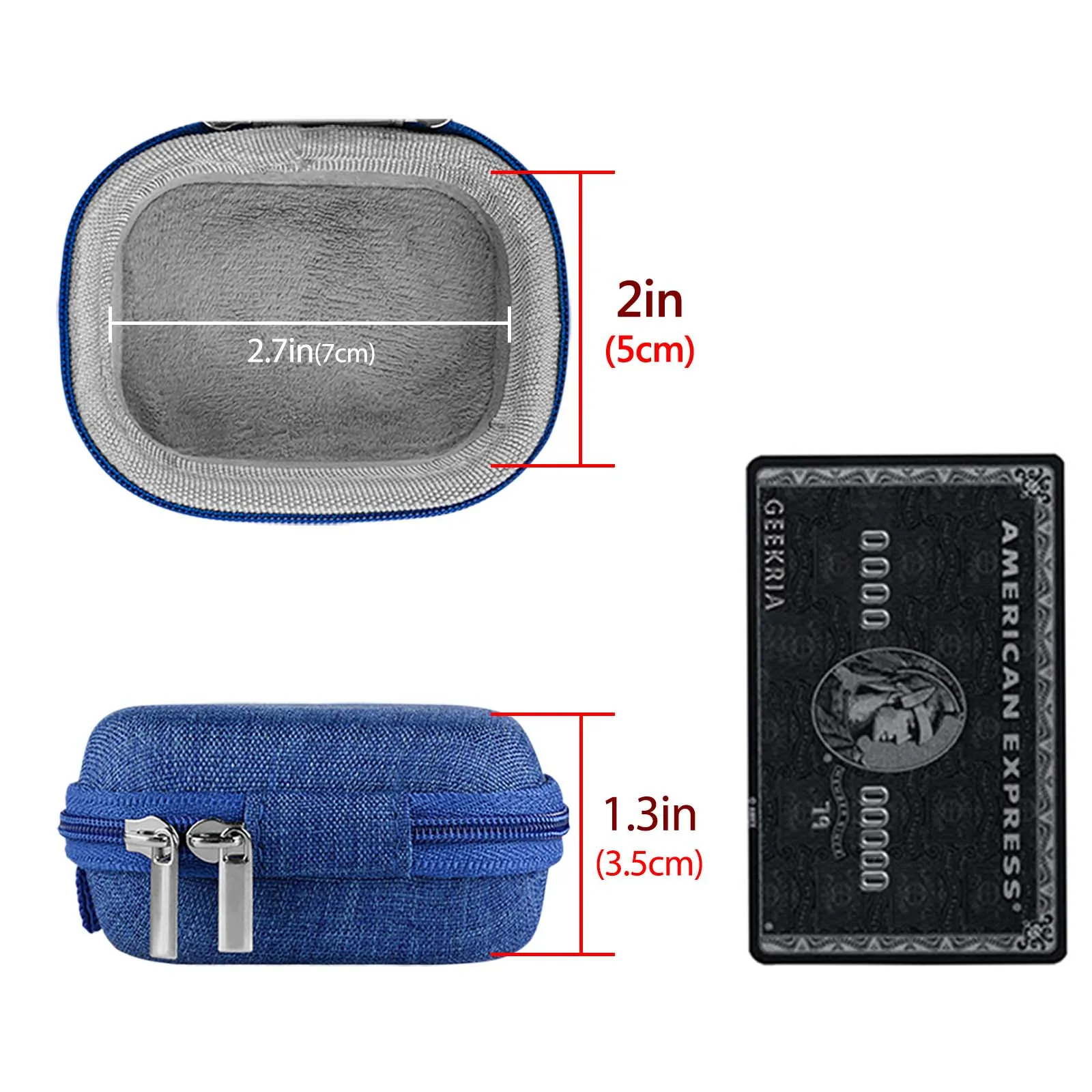 Geekria Shield Earbuds Case Compatible with Soundcore Liberty 4, VR P10, AeroFit, Life Dot 3i, P2i True Wireless Earbuds