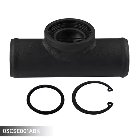 2" Flange Adapter Piping Tube Pipe Fits For HKS SSQV SQV BOV Blow Off Valve Black/Silver