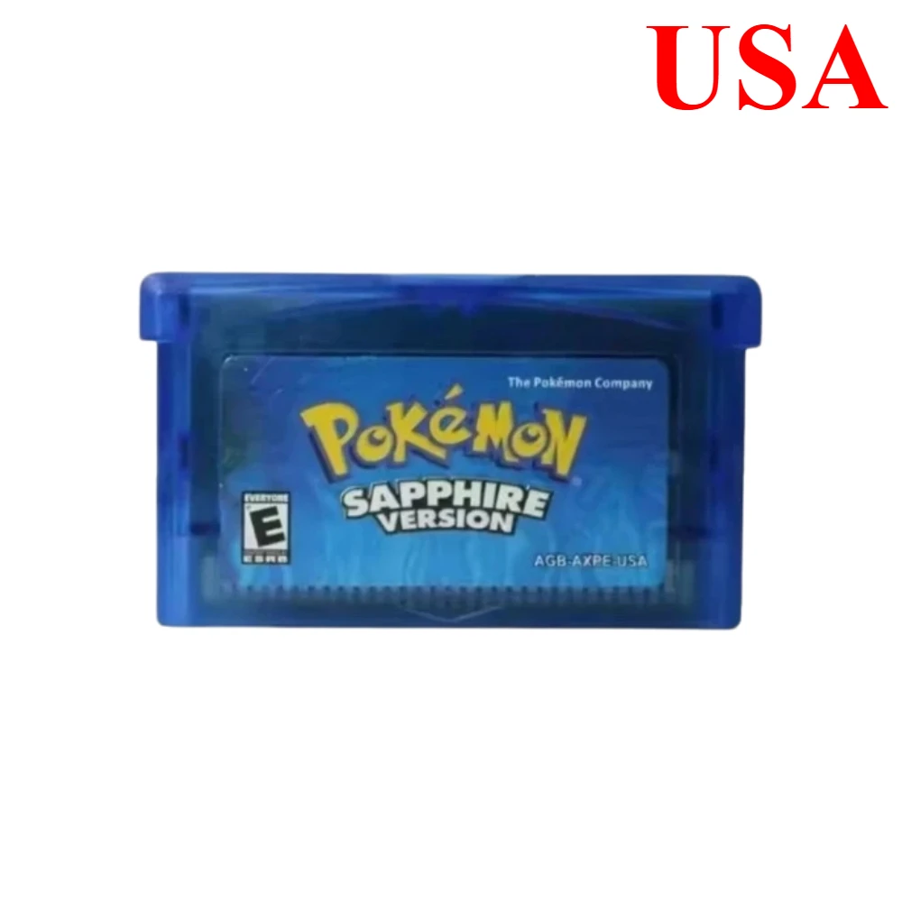 22 verschiedene Pokémon GBA-Spielmodule: FireRed, LeafGreen, Ruby, Sapphire, Emerald, Snakewood, Clover für Game Boy GBA / GBA SP / NDS / NDSL – Detail 3