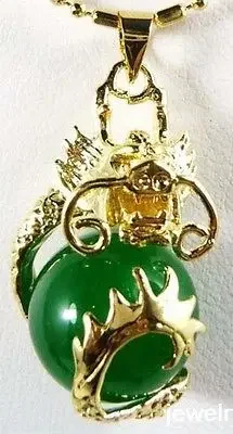 

2 piece-green/red/blue/purple jade-tiger eye stone-agate-Amethyst dragon pendant