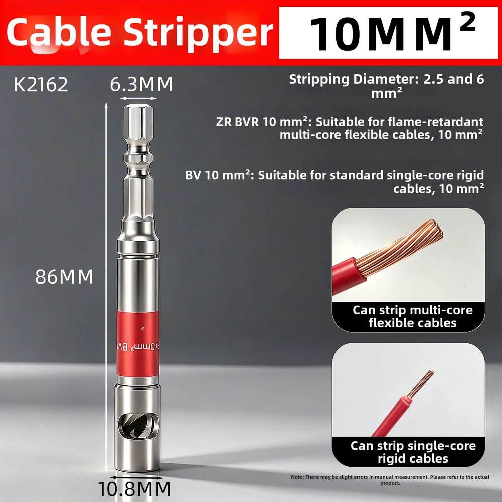 for stripper Hex Handle Wire for stripper Lightweight Design For Tough Working Conditions For 6.3MM Tools  for