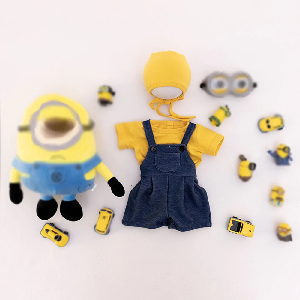 Pasgeboren Outfit Baby Anime Karakter Cosplay Kostuums Baby Fotografie Rekwisieten Kleding Poppenstudio Fotoshoot Decoratieve Rekwisieten