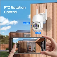 Tuya 4MP PTZ WIFI Network Camera Security Protection Outdoor IP66 Waterproof 5G Dual-band Camera Home Video Surveillance 6