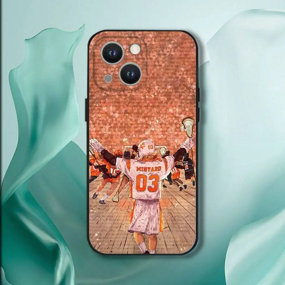 La funda de teléfono F-Foxhole Court AFTG para iPhone 17,16,15,14,13,12,11,Pro,XS,Max,XR,Plus,E,SE4,Mini cubierta suave negra