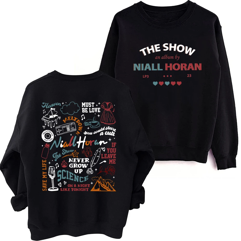 Niall Horan The Show Live on Tour 2024 Crewneck Hoodie Niall Horan Music Merch Oversized Sweatshirt Unisex