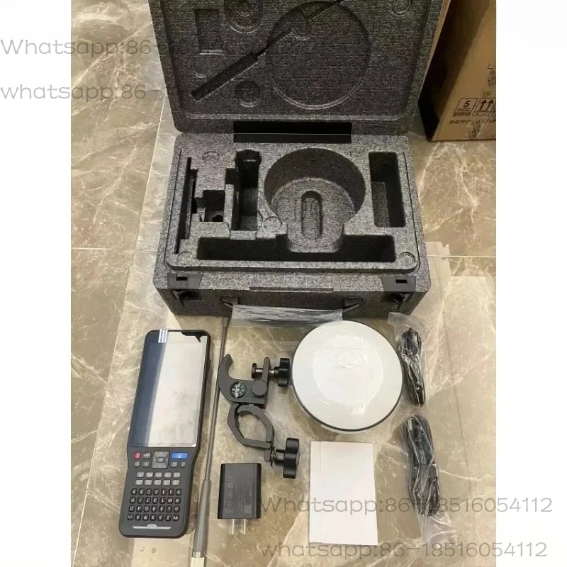 High Efficiency New 9-Axis V200 IMU GNSS RTK Receiver GPS Surveying Device